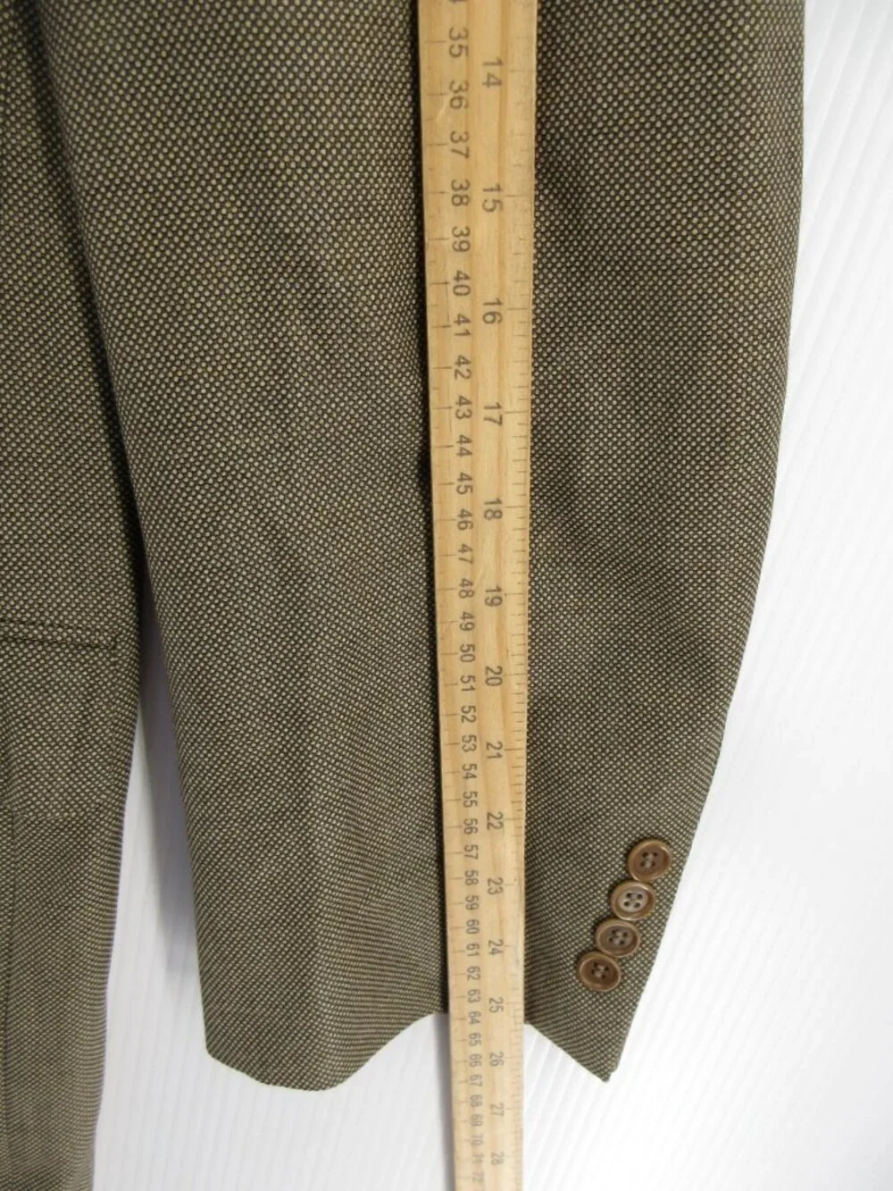 Canali Sport Coat 48 Long Saks Fifth Avenue Blazer Wool Super 120s